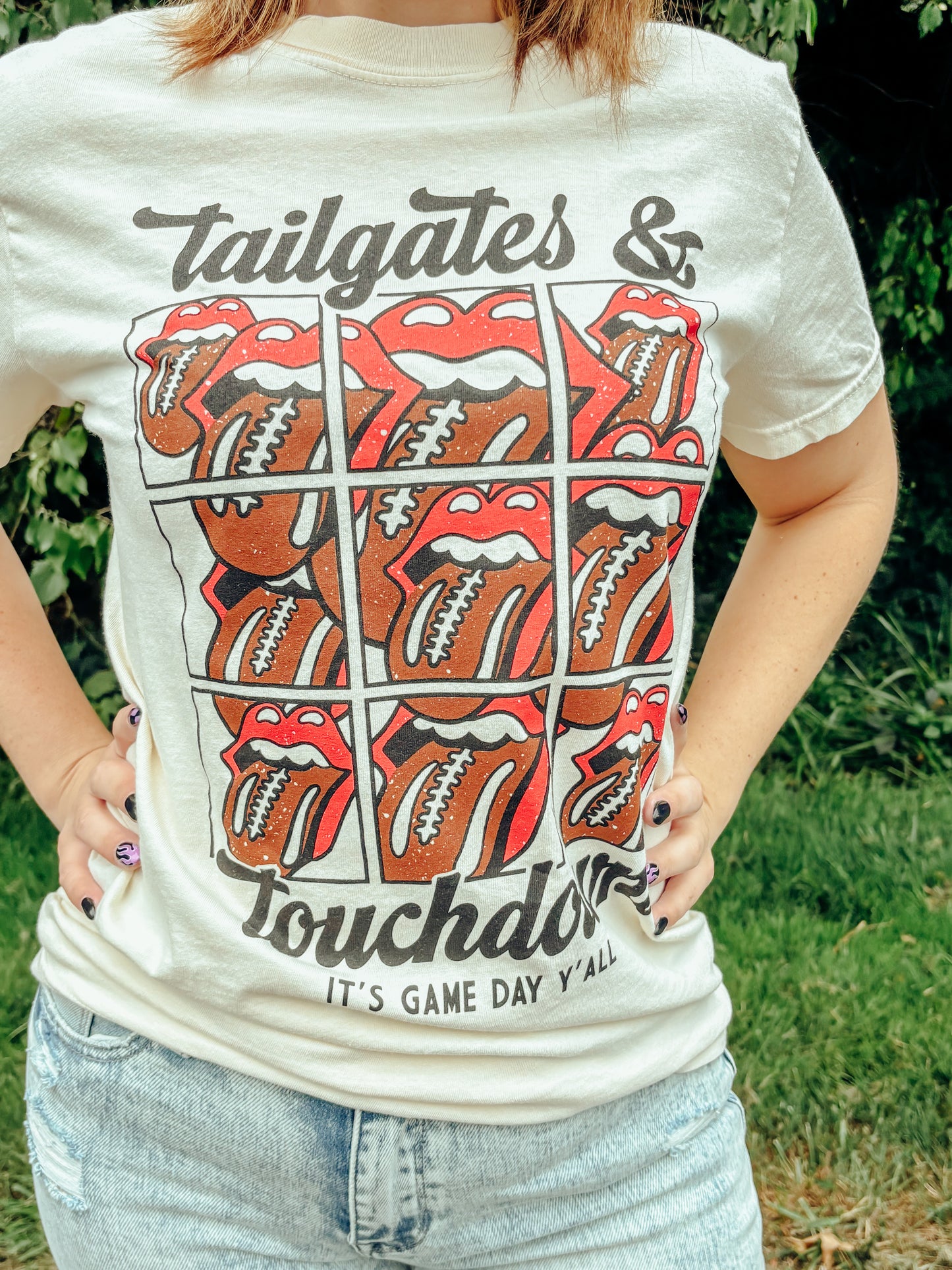 Tailgates and Touchdown Tee