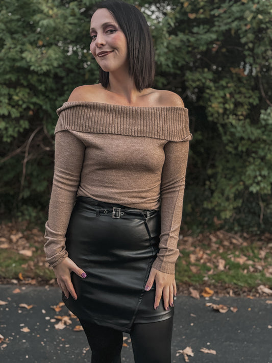 Prue Off The Shoulder Sweater