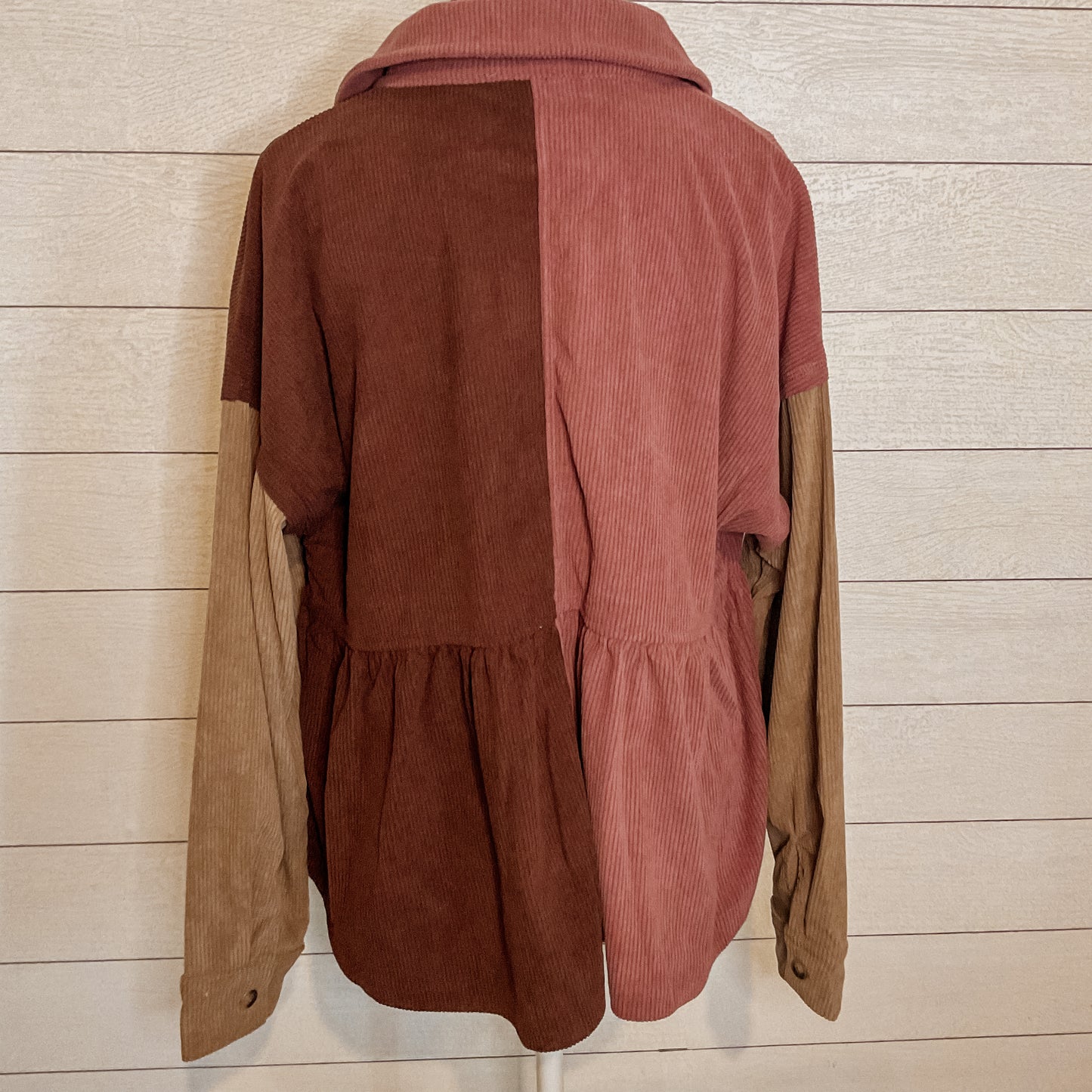 Babydoll Corduroy Shacket