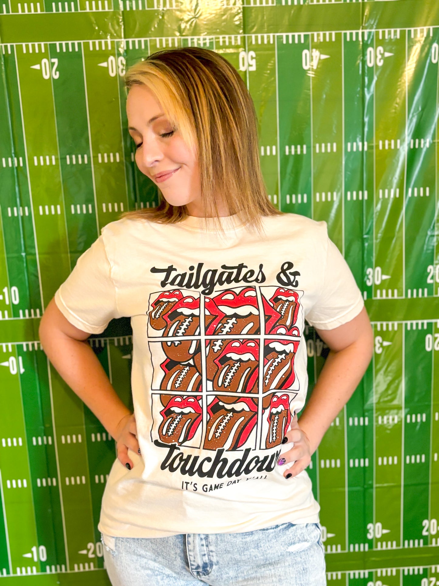 Tailgates and Touchdown Tee