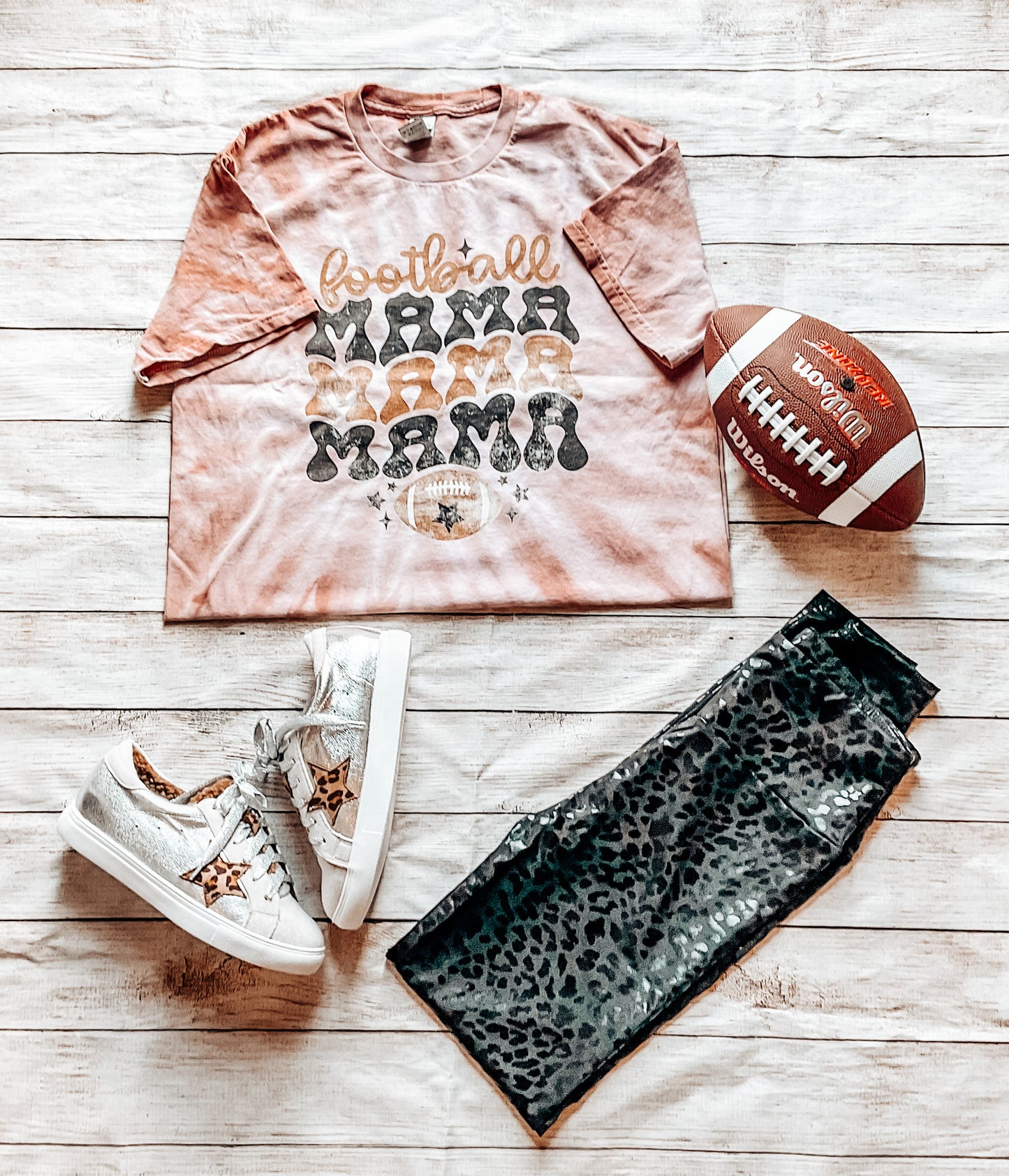 Spunky Football Mama Tee