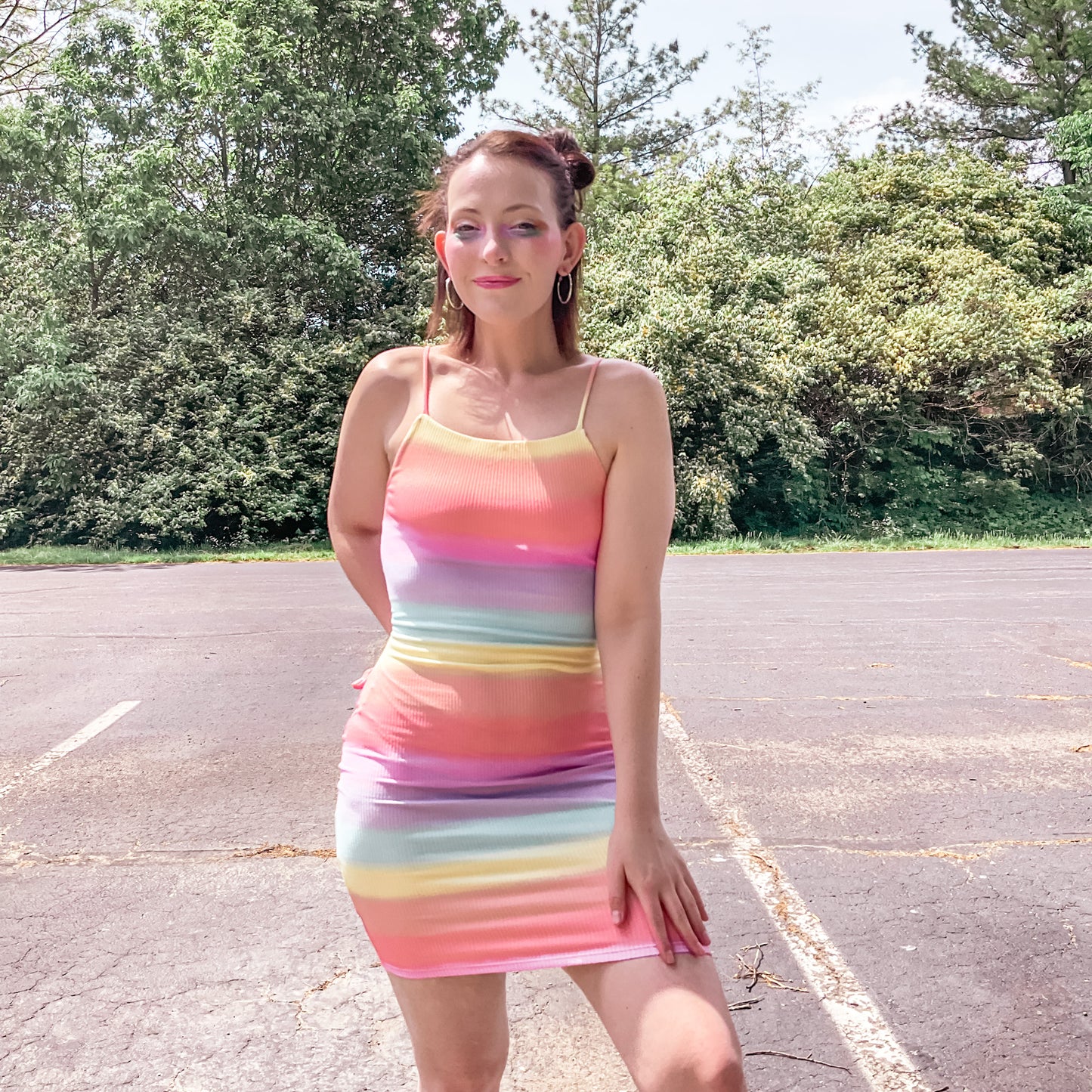 Pastel Rainbow Dress