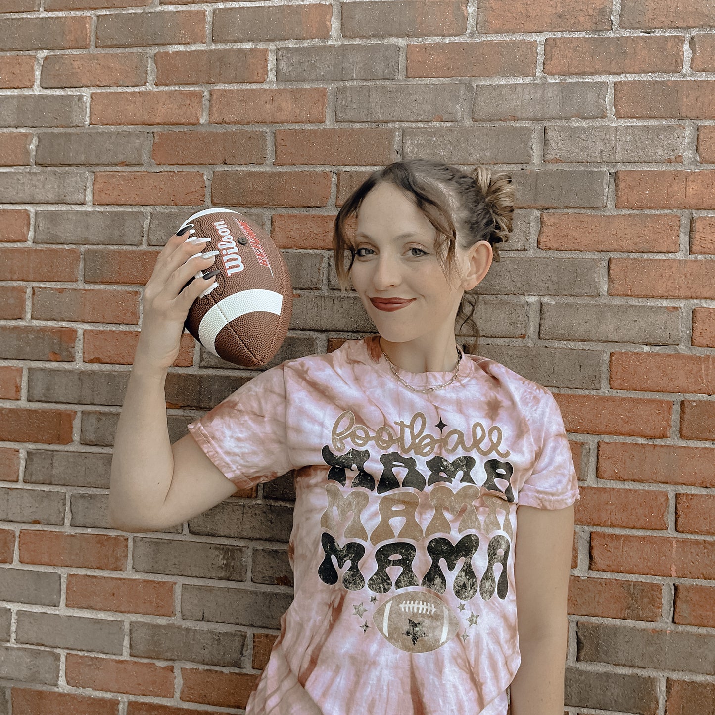 Spunky Football Mama Tee