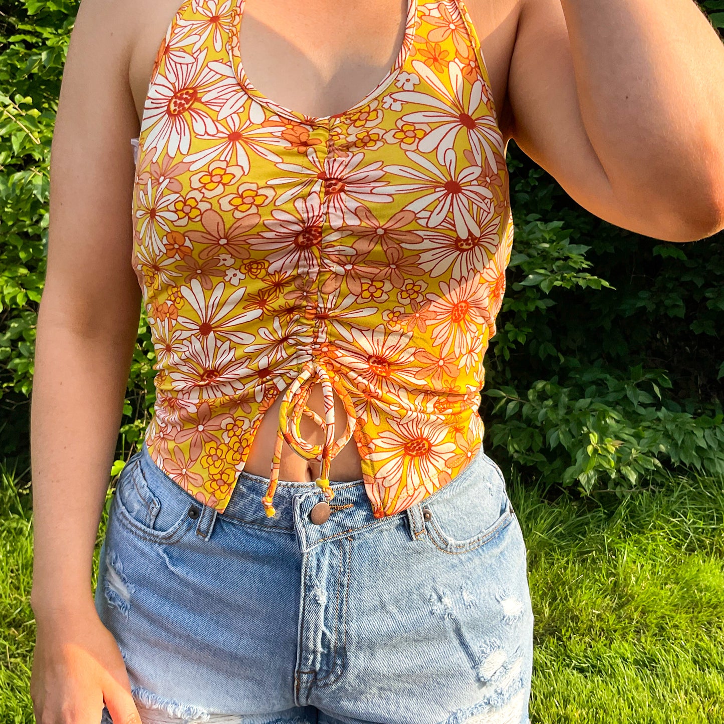 Floral Halter Top