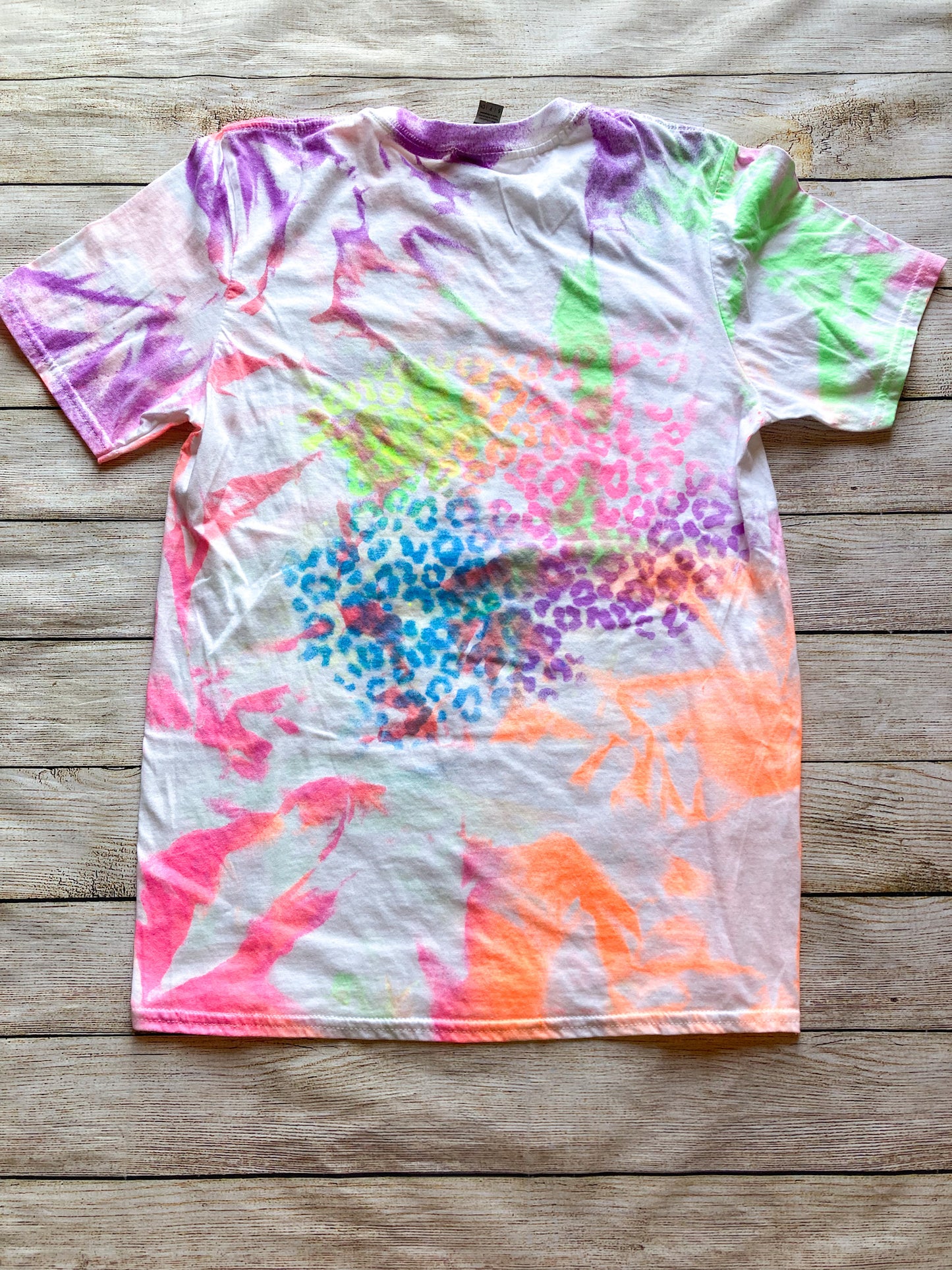 Neon Animal Print MAMA Tee