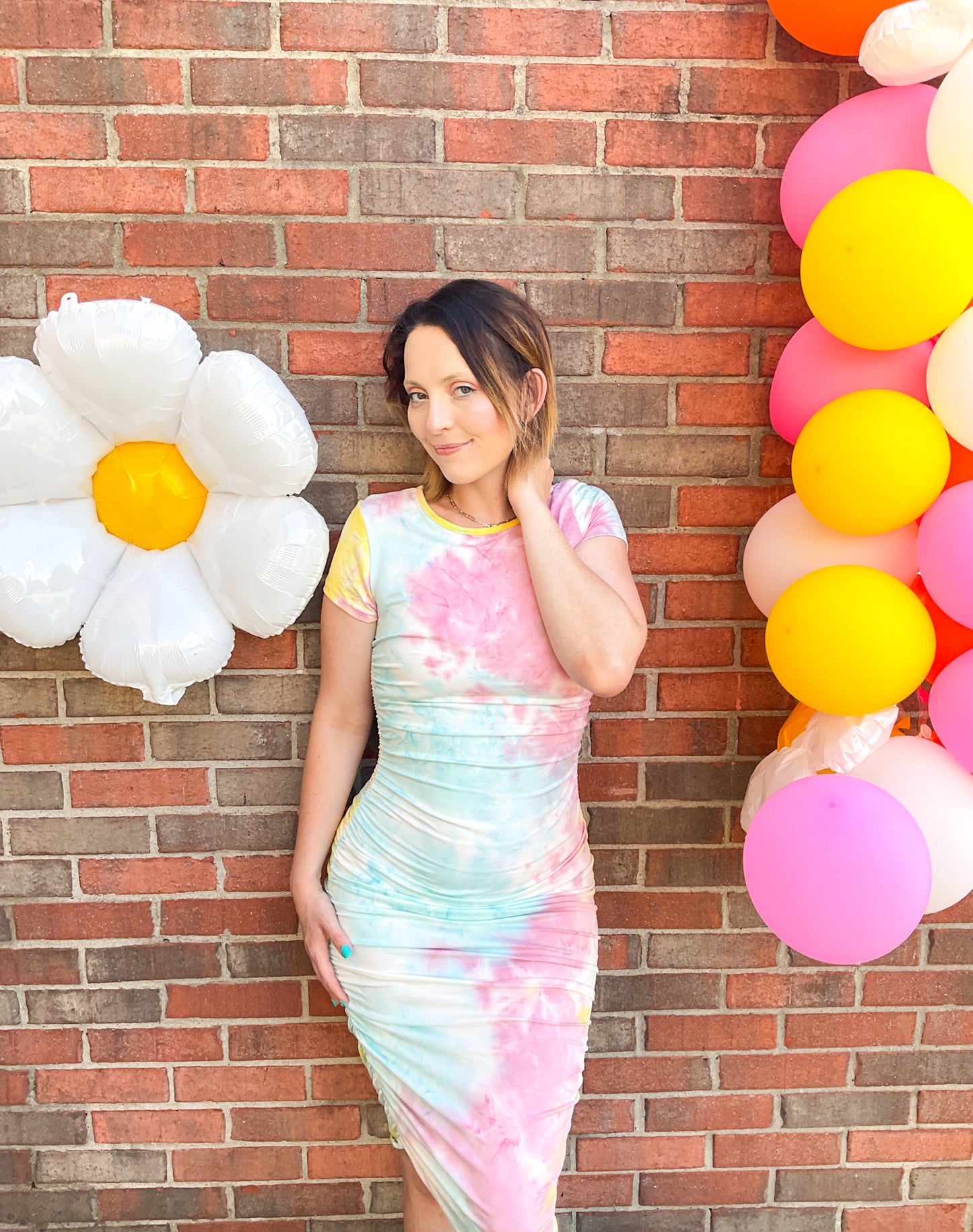 Cotton Candy Dreams MIDI Dress