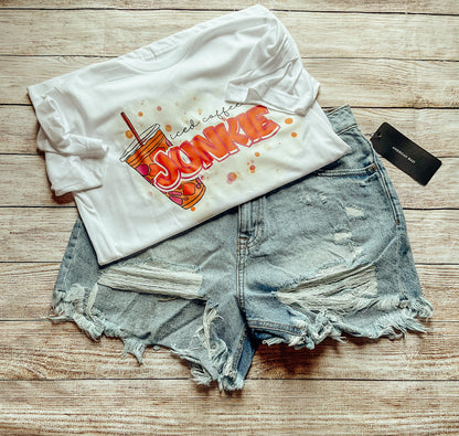 High Waisted Denim Shorts