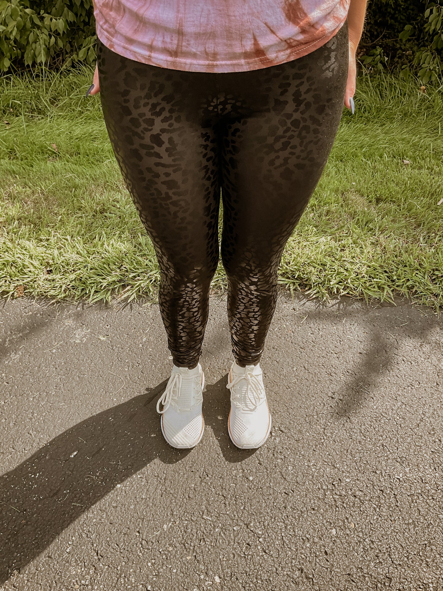 Shiny Leopard Leggings