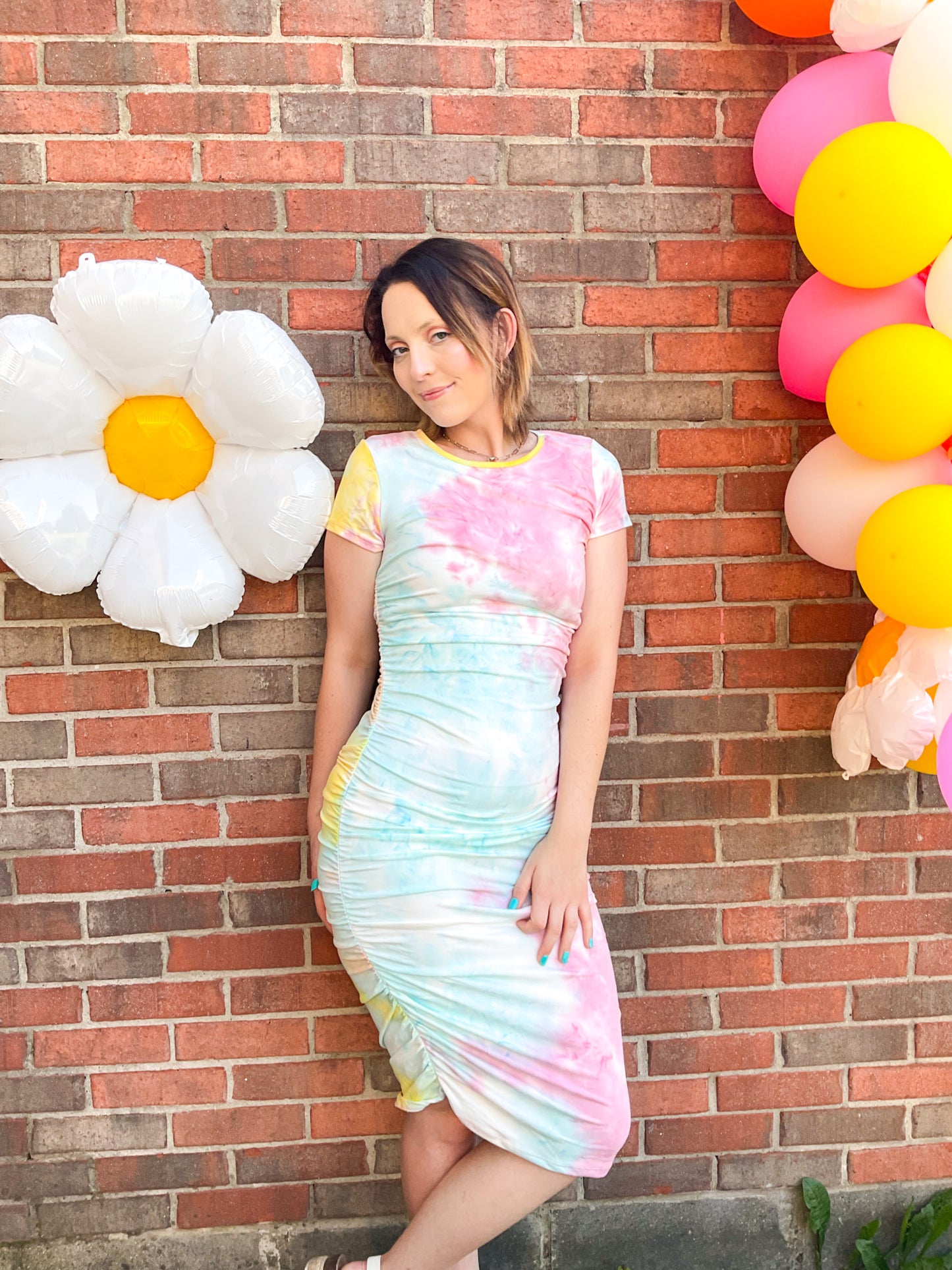 Cotton Candy Dreams MIDI Dress