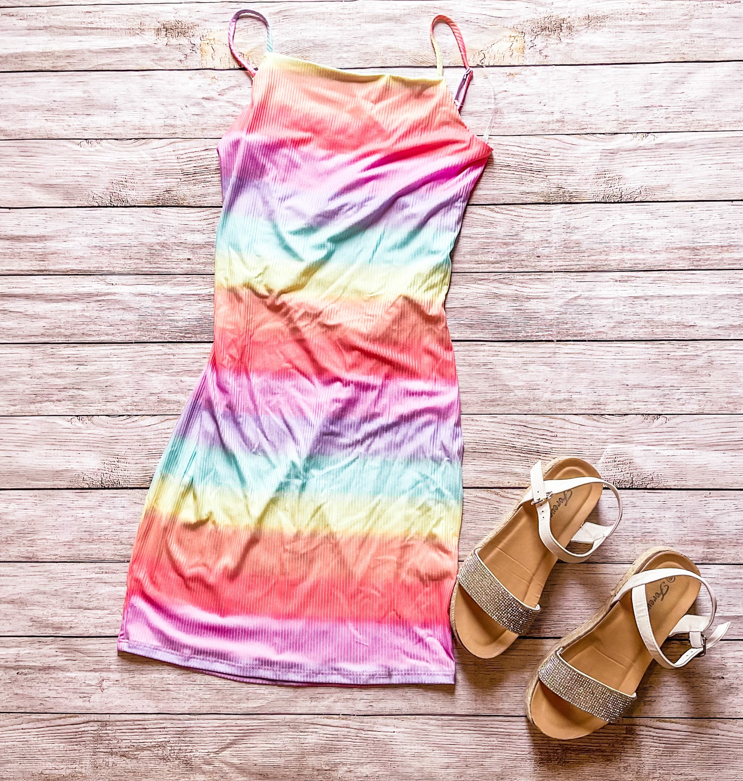 Pastel Rainbow Dress