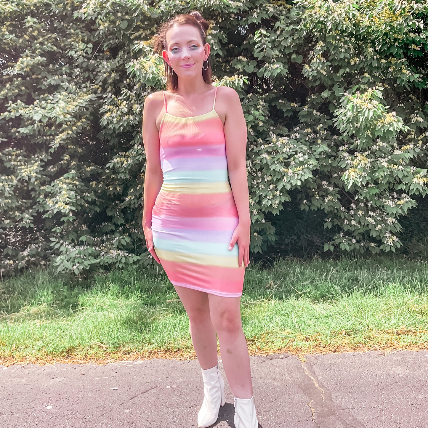 Pastel Rainbow Dress