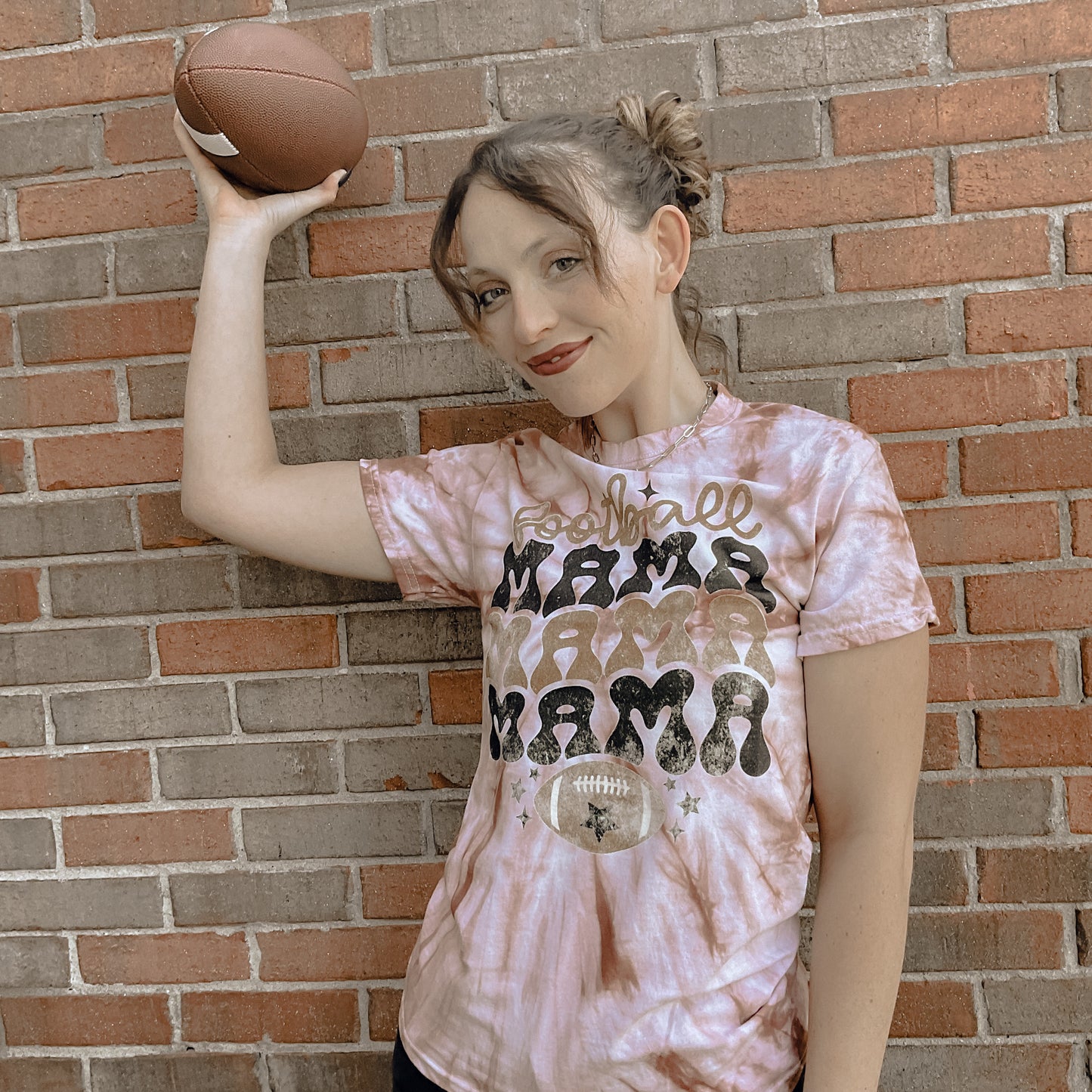 Spunky Football Mama Tee