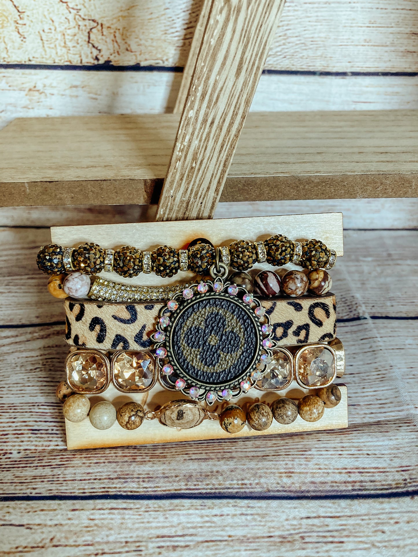 Leopard Bracelet Set